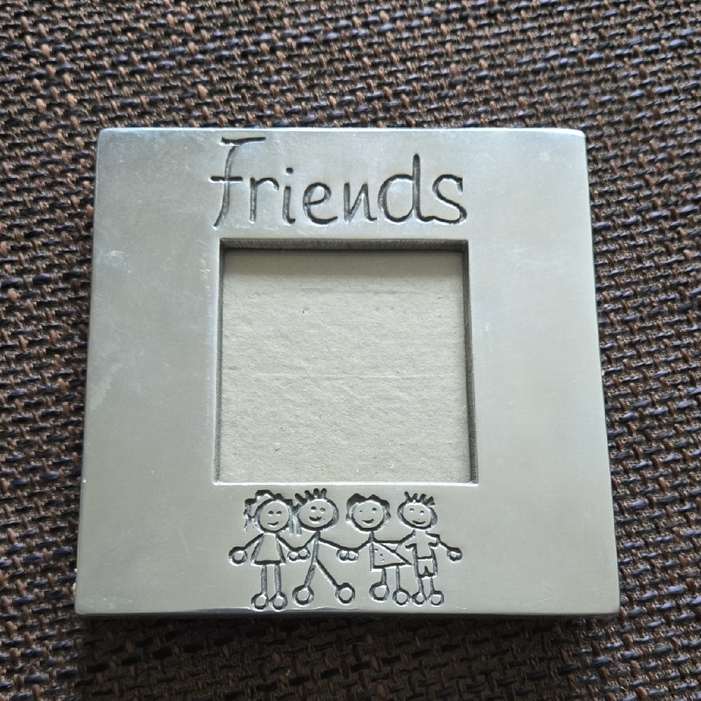 Silver Photo Frame 'Friends' 5 x 5